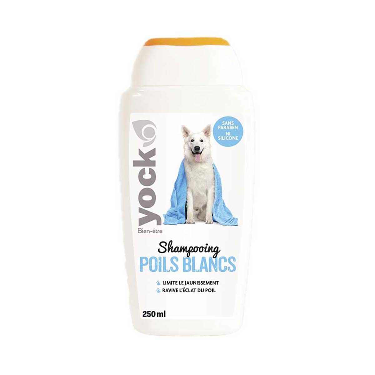 Yock Shampoing Poils Blancs 250 Ml
