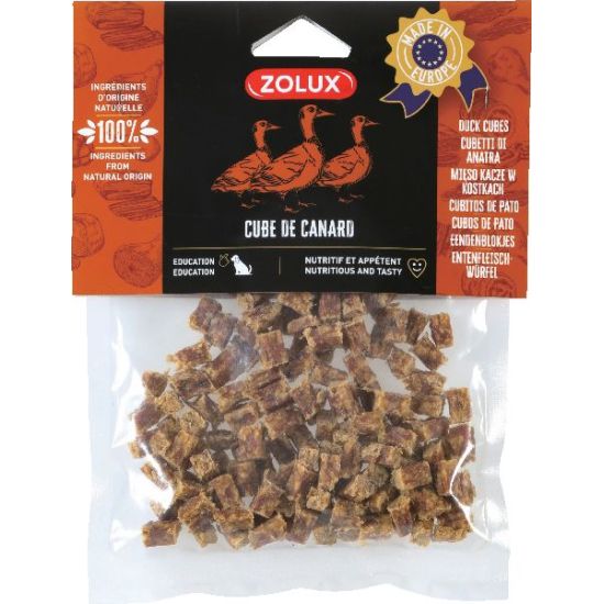 Friandise Cube de canard 100 gr